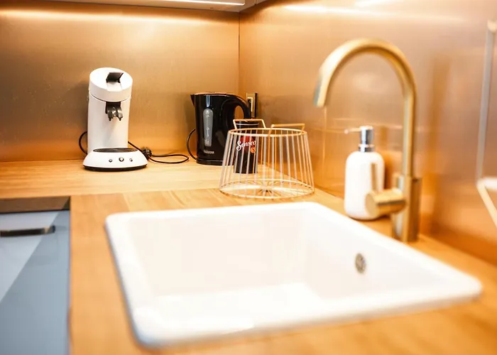 Ans Hanza Tower 15th Floor With View, Swimming Pool Area With Saunas, Viewing Terrace Lägenhet Szczecin