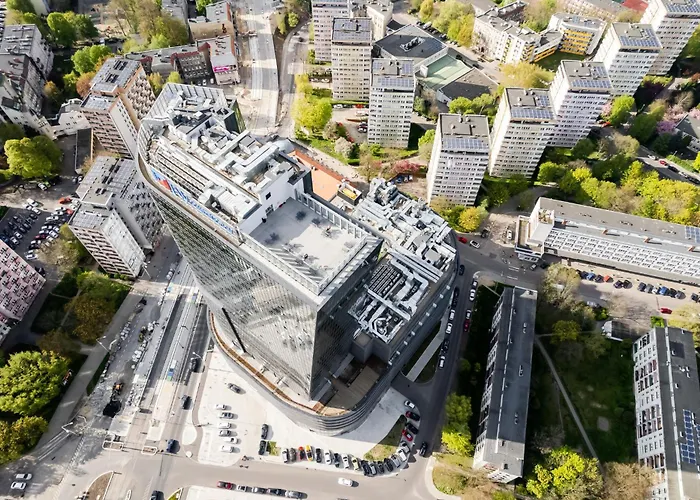 Ans Hanza Tower 15th Floor With View, Swimming Pool Area With Saunas, Viewing Terrace Szczecin